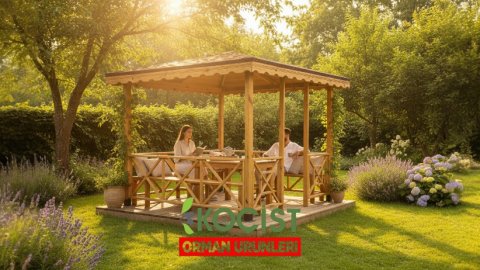 Ahşap Kamelya 3x3 Zeminli